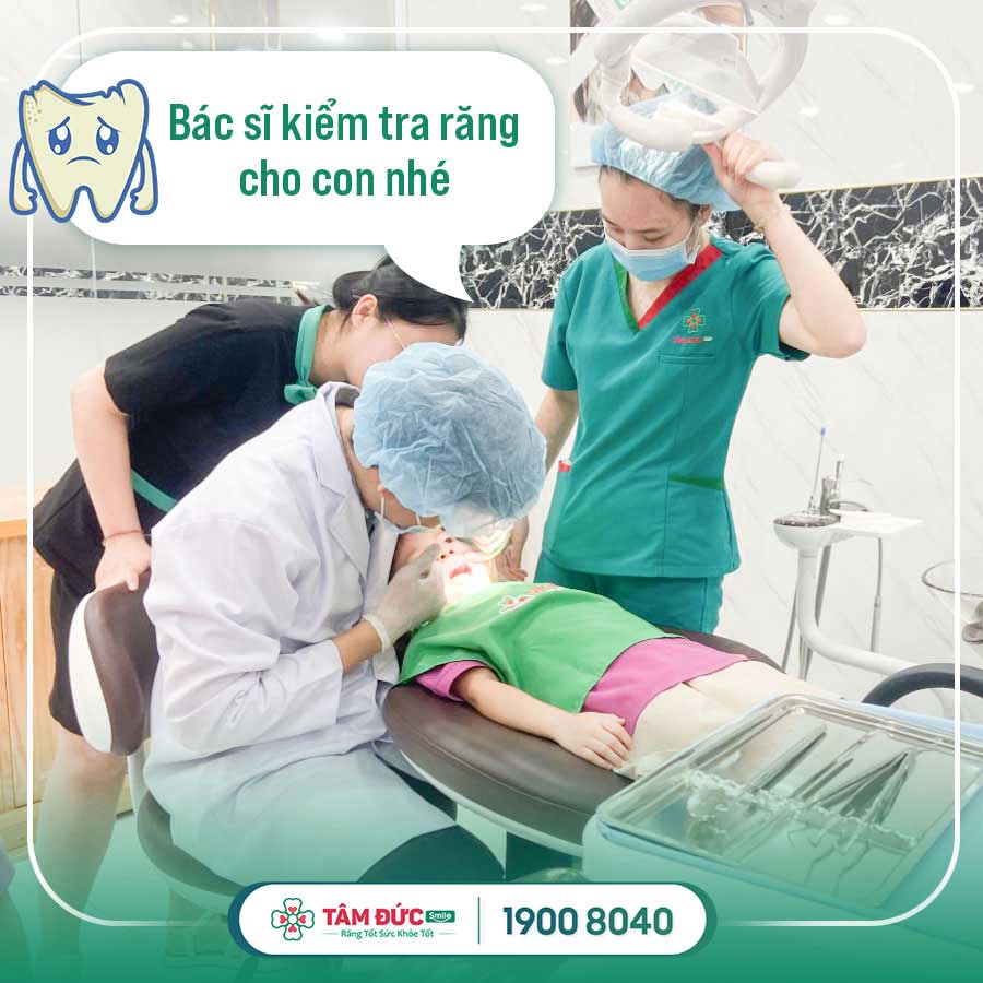 nhổ răng lung lay an toàn cho bé tại nha khoa tâm đức smile